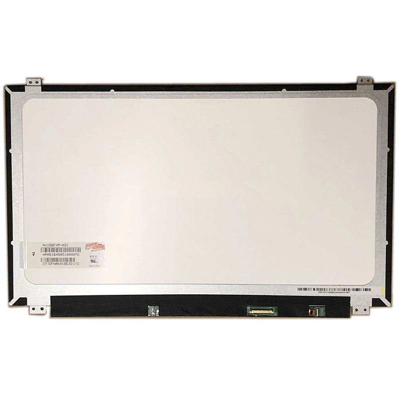 Écran d'ordinateur portable LCD 15,6 pouces 1920x1080 30 broches EDP brillant mince IPS NV156FHM-N31 remplacement