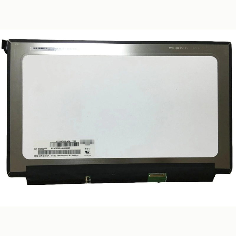 13.3 "IPS panneau d'affichage LCD pour ordinateur portable pour BOE NV133FHM-N5A EDP 30 broches FHD 1920x1080 brillant mince 60HZ écran d'ordinateur portable