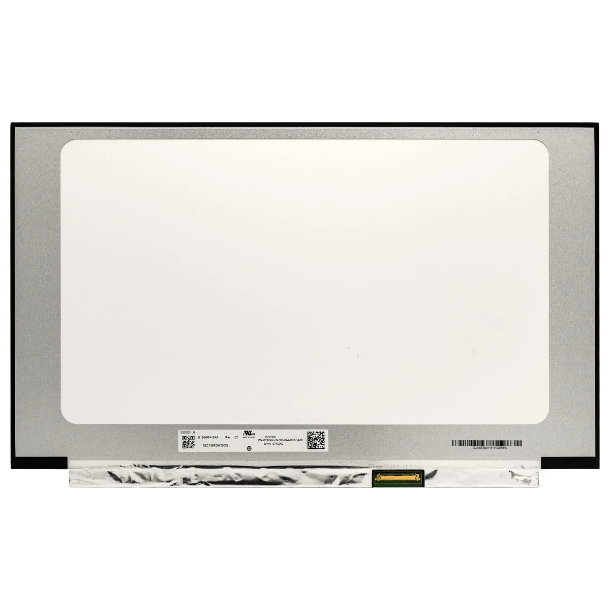 Nouvel écran d'ordinateur portable N156HRA-GAA 15,6 pouces mince 1920X1080 FHD eDP 40pin 120Hz panneau d'écran Lcd