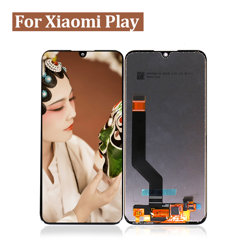 Écran LCD de 5,84 pouces pour le numériseur d'écran tactile d'affichage à cristaux liquides de téléphone portable de Xiaomi Play