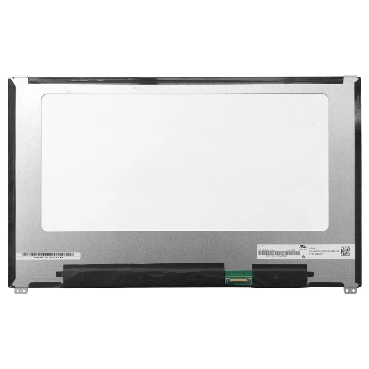 Nouveau 14,0 pouces 1920 × 1080 FHD pour écran d'affichage LCD pour ordinateur portable Innolux N140HCE-G52