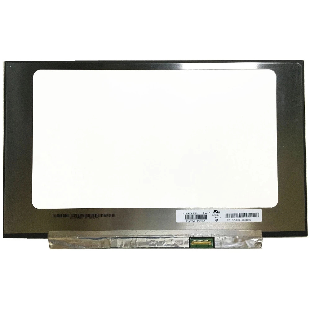 Nouvel écran d'affichage LCD pour ordinateur portable N140HCA-EBC 1920*1080 FHD mince et étroit 30 broches 14,0 pouces